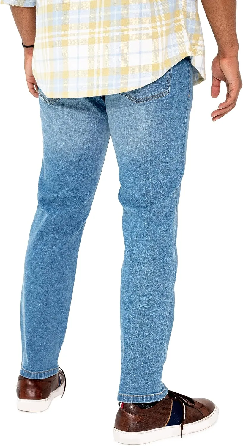 Alamo Stretch Slim Fit Jeans for Men - Classic Denim Men's Jeans with 5 Pockets
