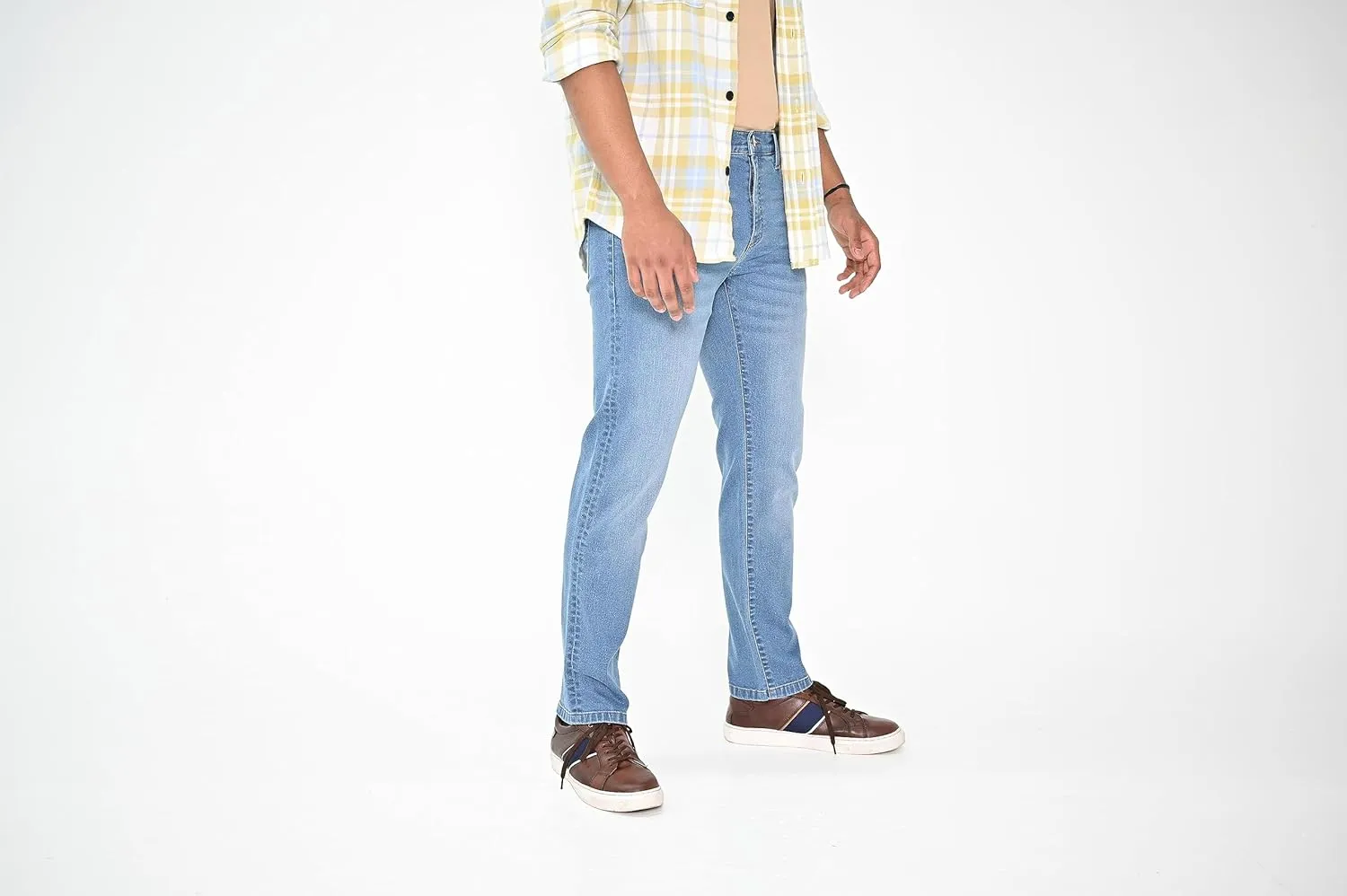 Alamo Stretch Slim Fit Jeans for Men - Classic Denim Men's Jeans with 5 Pockets