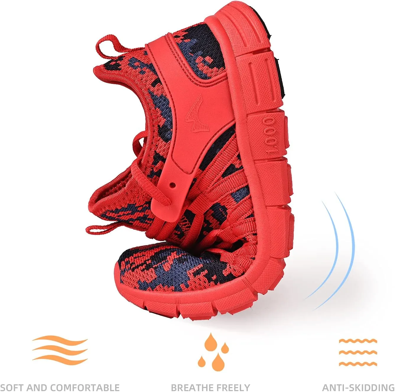 AOE Womens Fashion Walking Running Shoes Ultra Lightweight Breathable Mesh Tennis Shoes Non Slip Athletic Workout Gym Sneakers