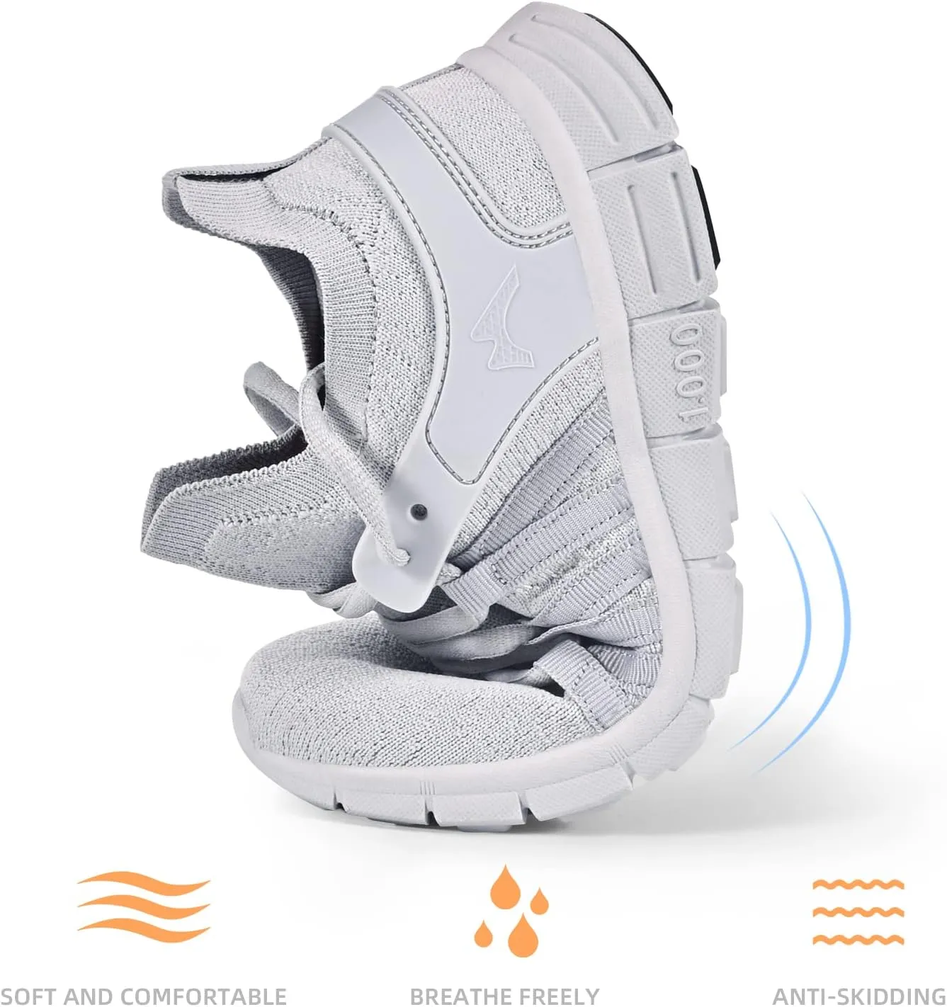 AOE Womens Fashion Walking Running Shoes Ultra Lightweight Breathable Mesh Tennis Shoes Non Slip Athletic Workout Gym Sneakers