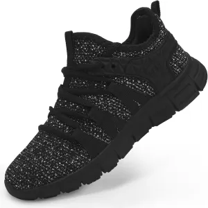 AOE Womens Fashion Walking Running Shoes Ultra Lightweight Breathable Mesh Tennis Shoes Non Slip Athletic Workout Gym Sneakers