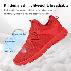 AOE Womens Fashion Walking Running Shoes Ultra Lightweight Breathable Mesh Tennis Shoes Non Slip Athletic Workout Gym Sneakers