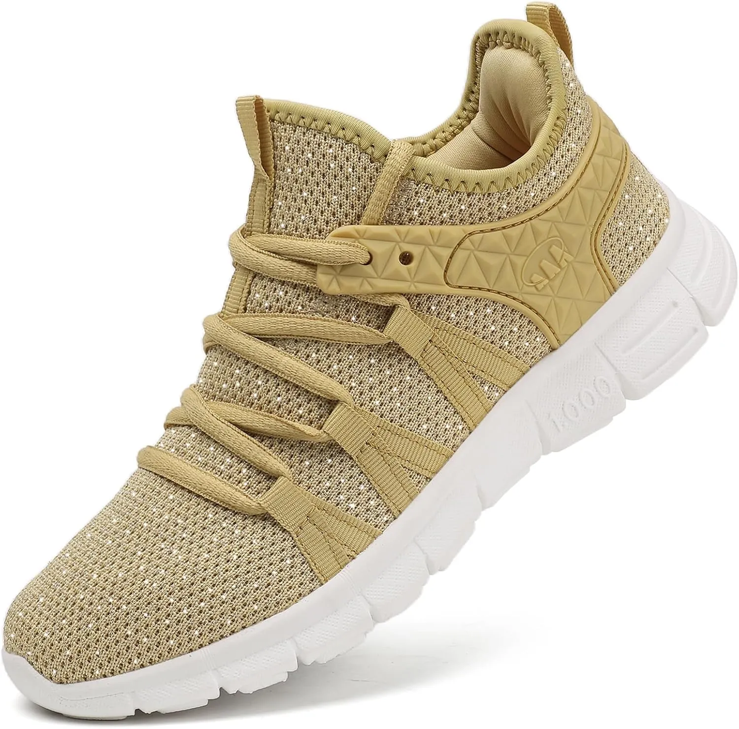 AOE Womens Fashion Walking Running Shoes Ultra Lightweight Breathable Mesh Tennis Shoes Non Slip Athletic Workout Gym Sneakers