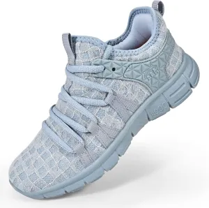 AOE Womens Fashion Walking Running Shoes Ultra Lightweight Breathable Mesh Tennis Shoes Non Slip Athletic Workout Gym Sneakers