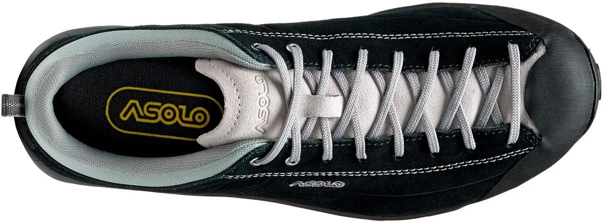 ASOLO Men's Space GV Durable Low-Height Outdoor Hiking Shoes with Suede Upper, Waterproof & Breathable Lining, Rubber Outsole
