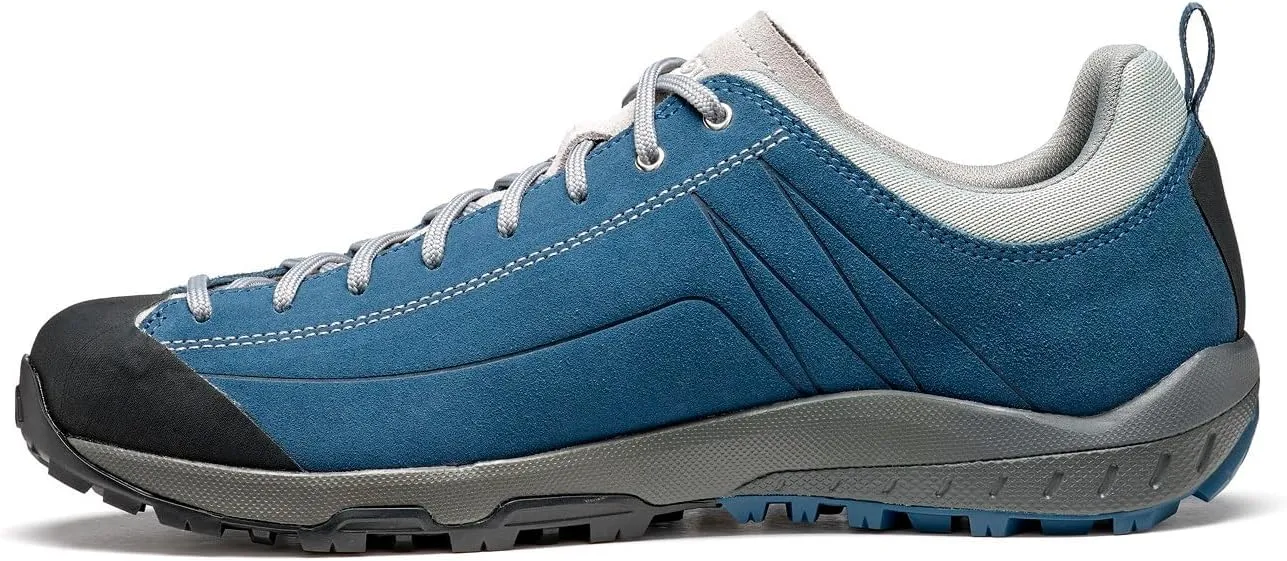 ASOLO Men's Space GV Durable Low-Height Outdoor Hiking Shoes with Suede Upper, Waterproof & Breathable Lining, Rubber Outsole
