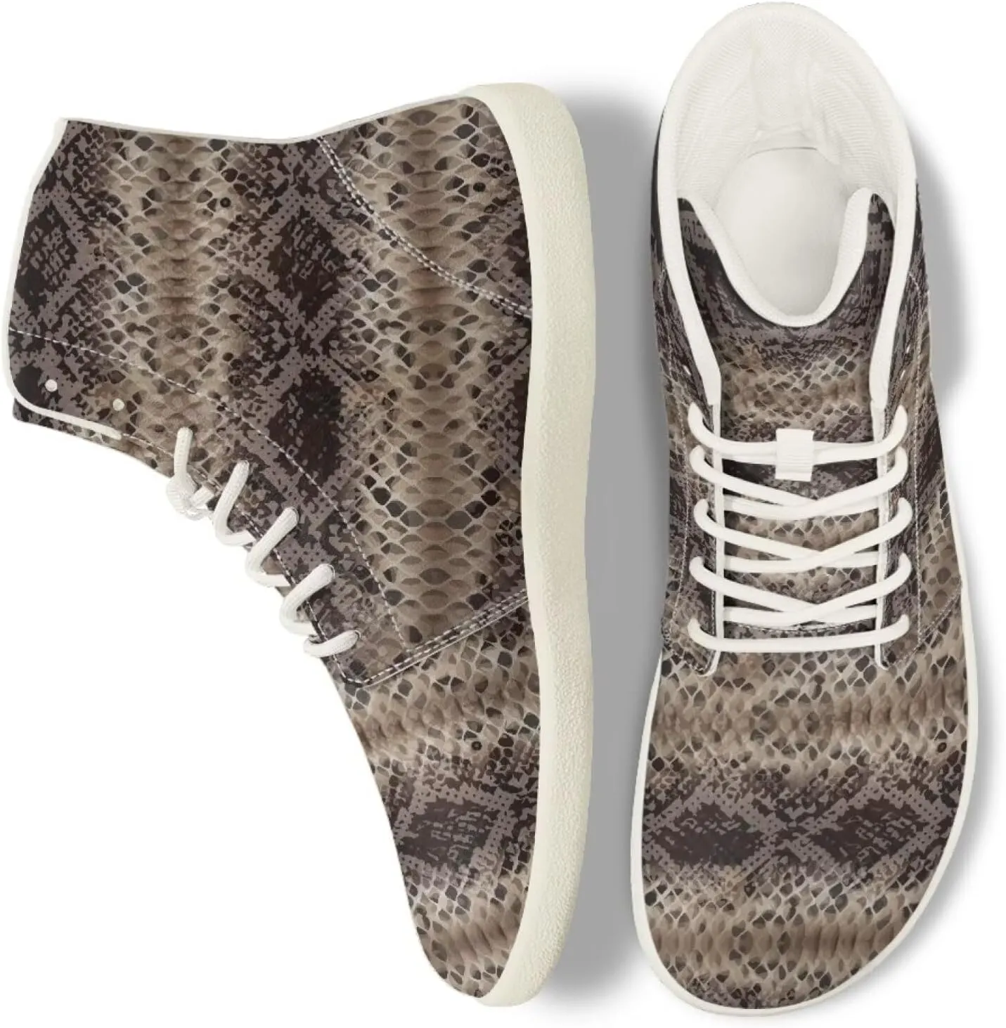 Barefoot Minimalist Shoes Mandala Style Women Wide Width Fashion Sneaker Non-Slip Sneakers Lightweight PU Leather