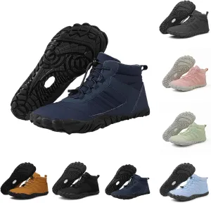 Barefoot Shoes Winter,Snow Boots for Women & Men,Warm Fur Lined Waterproof Snow Sneakers Lightweight Non-Slip Snow Boots