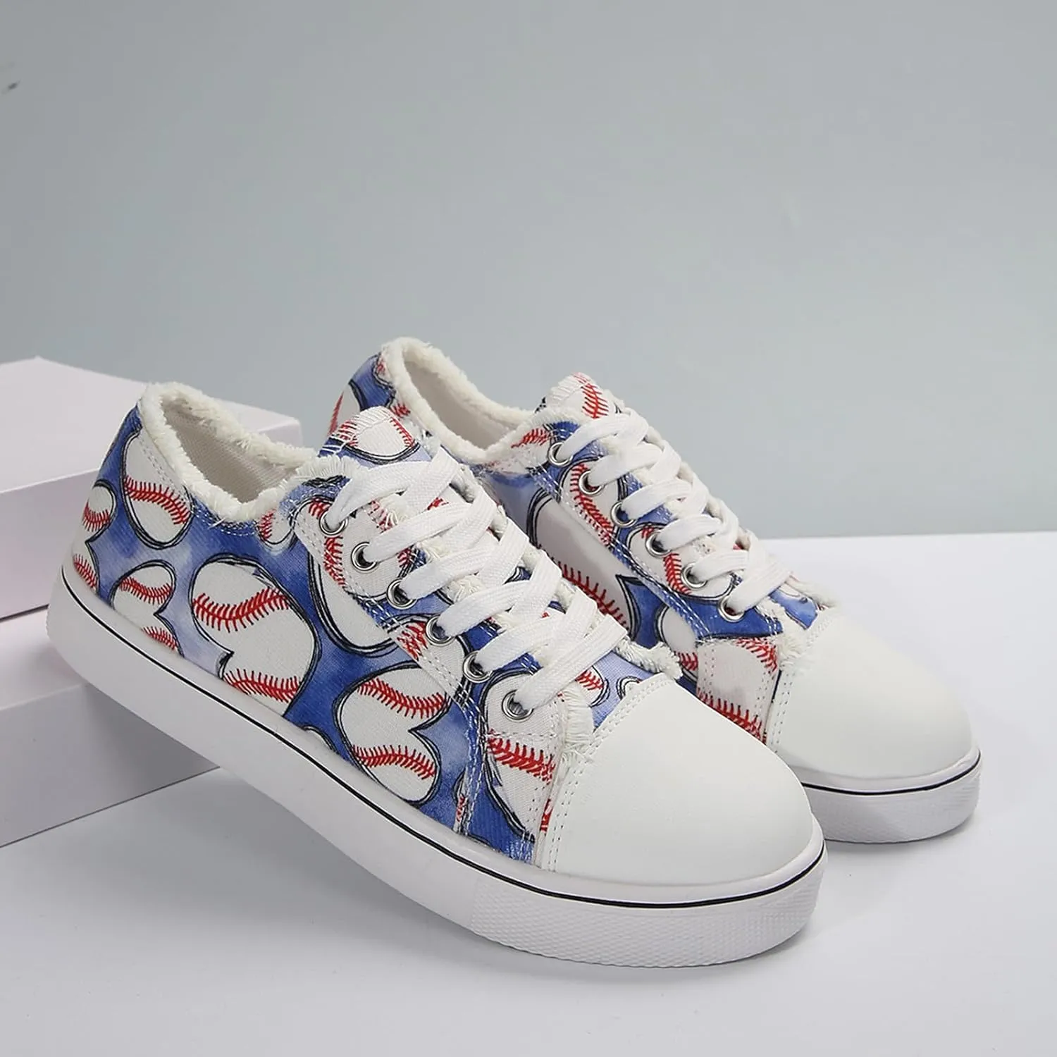 Baseball Shoes Women, Baseball Sneakers Women 2025 for Canvas Sneakers Trendy Casual Walking Shoes Outdoor Walking