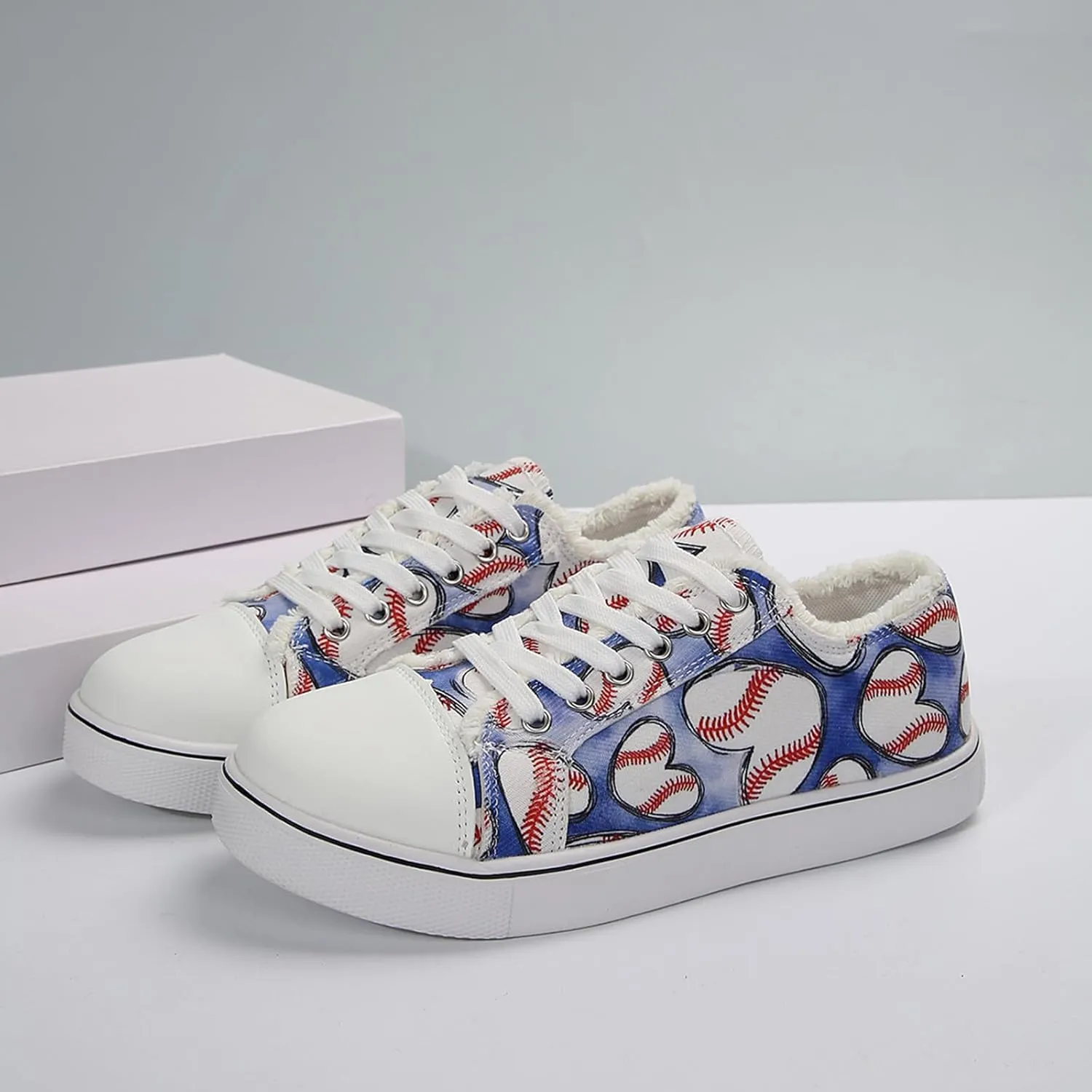 Baseball Shoes Women, Baseball Sneakers Women 2025 for Canvas Sneakers Trendy Casual Walking Shoes Outdoor Walking
