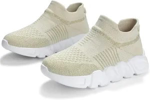 BAXINIER Boys Girls Sneakers Lightweight Kids Athletic Slip-on Tennis Running Walking Shoes
