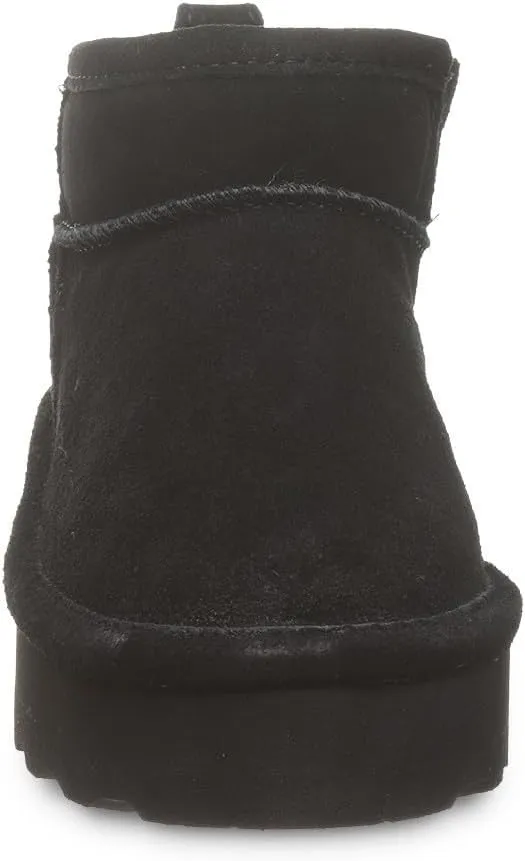 BEARPAW Retro Shorty Youth Boot | Youth's Ankle Boot | Youth's Slip On Boot | Comfortable Winter Boot