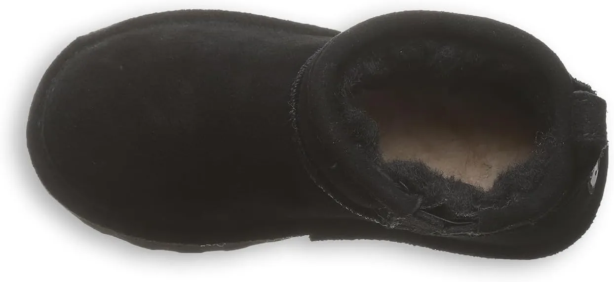 BEARPAW Retro Shorty Youth Boot | Youth's Ankle Boot | Youth's Slip On Boot | Comfortable Winter Boot