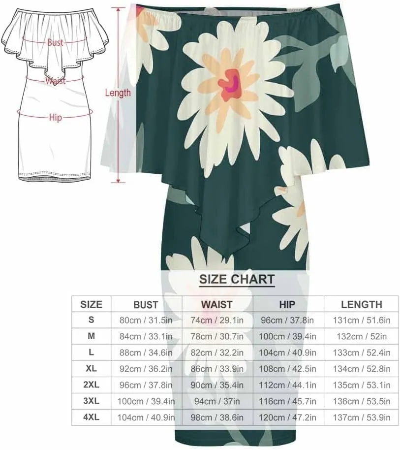 BohoWomen's Cape Long Dress French Elegant Retro Light Mature Dress