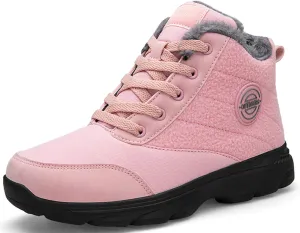 BomKinta Women's Snow Boots Keep Warm Anti-Slip Soft Sole Warm Fur Lined Winter Ankle Booties