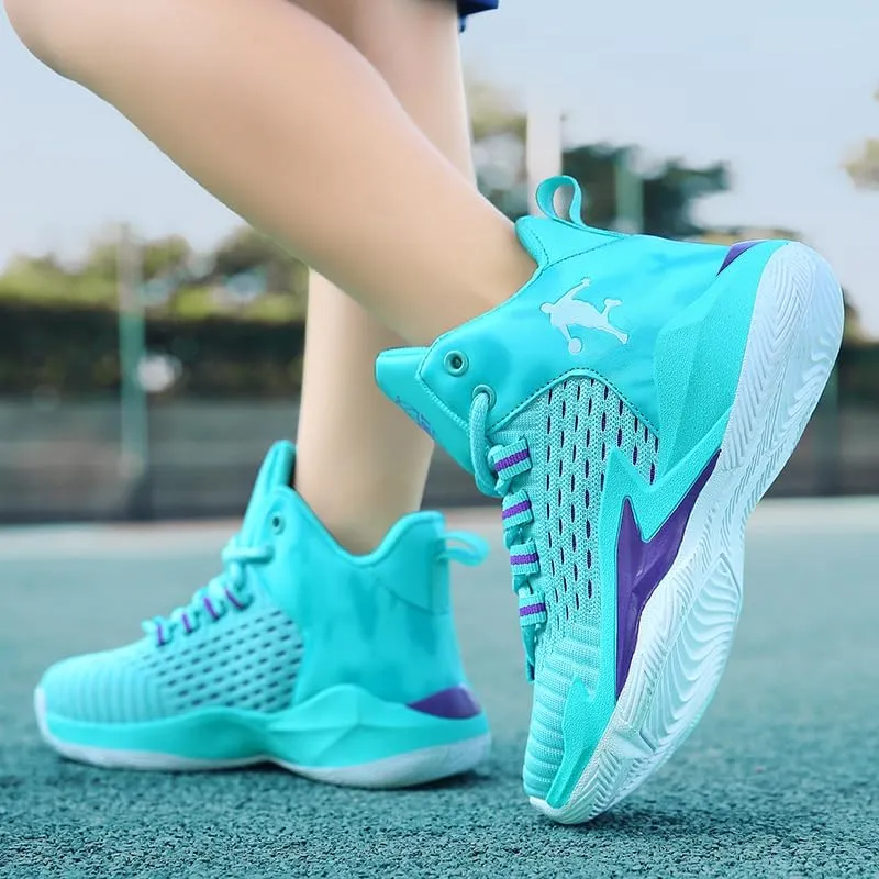 Boys and Kids Basketball Shoes Lightweight Fashion Sneakers