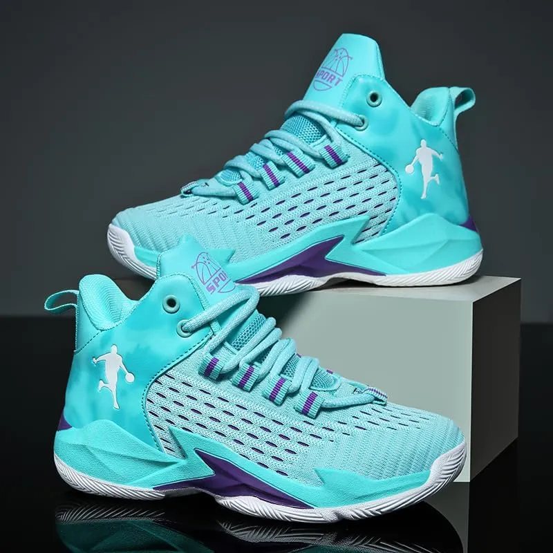 Boys and Kids Basketball Shoes Lightweight Fashion Sneakers