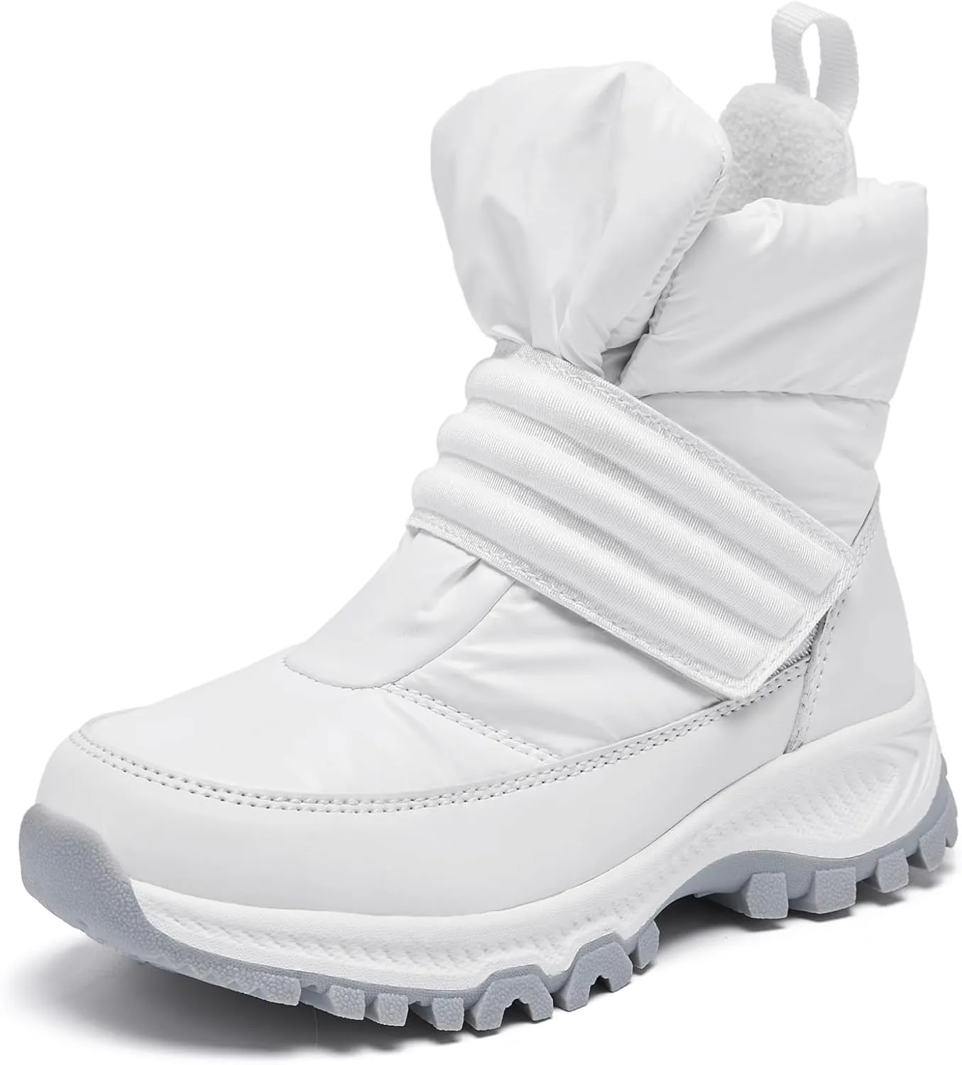 Boys Girls Kids Cute Snow Boots Waterproof Slip Resistant Outdoor Winter Boots Shoes Little Kid/Big Kid