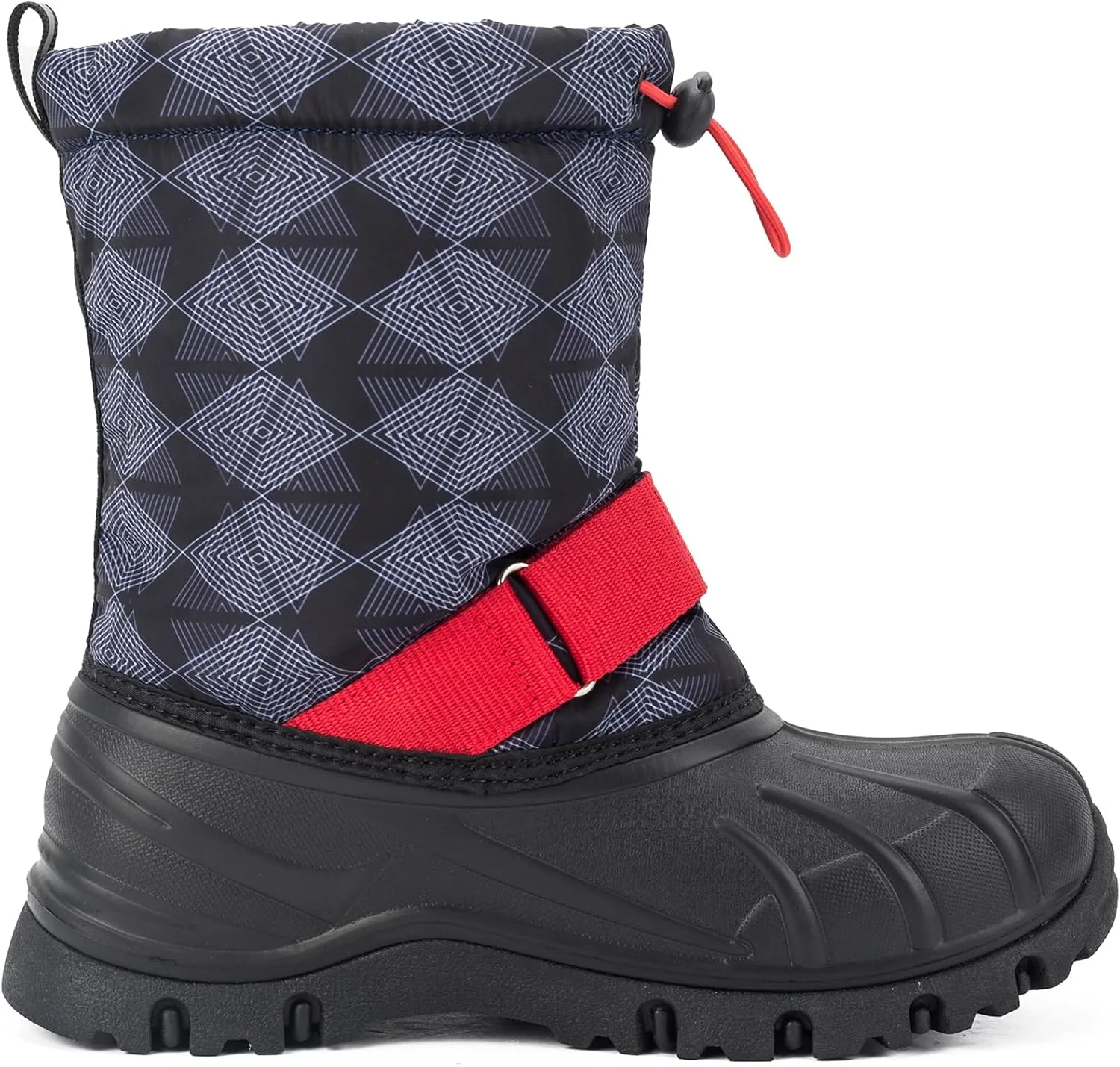 Boys Girls Snow Boots Winter Outdoor Waterproof Slip Resistant Cold Weather Shoes(Little Kid/Big Kid)