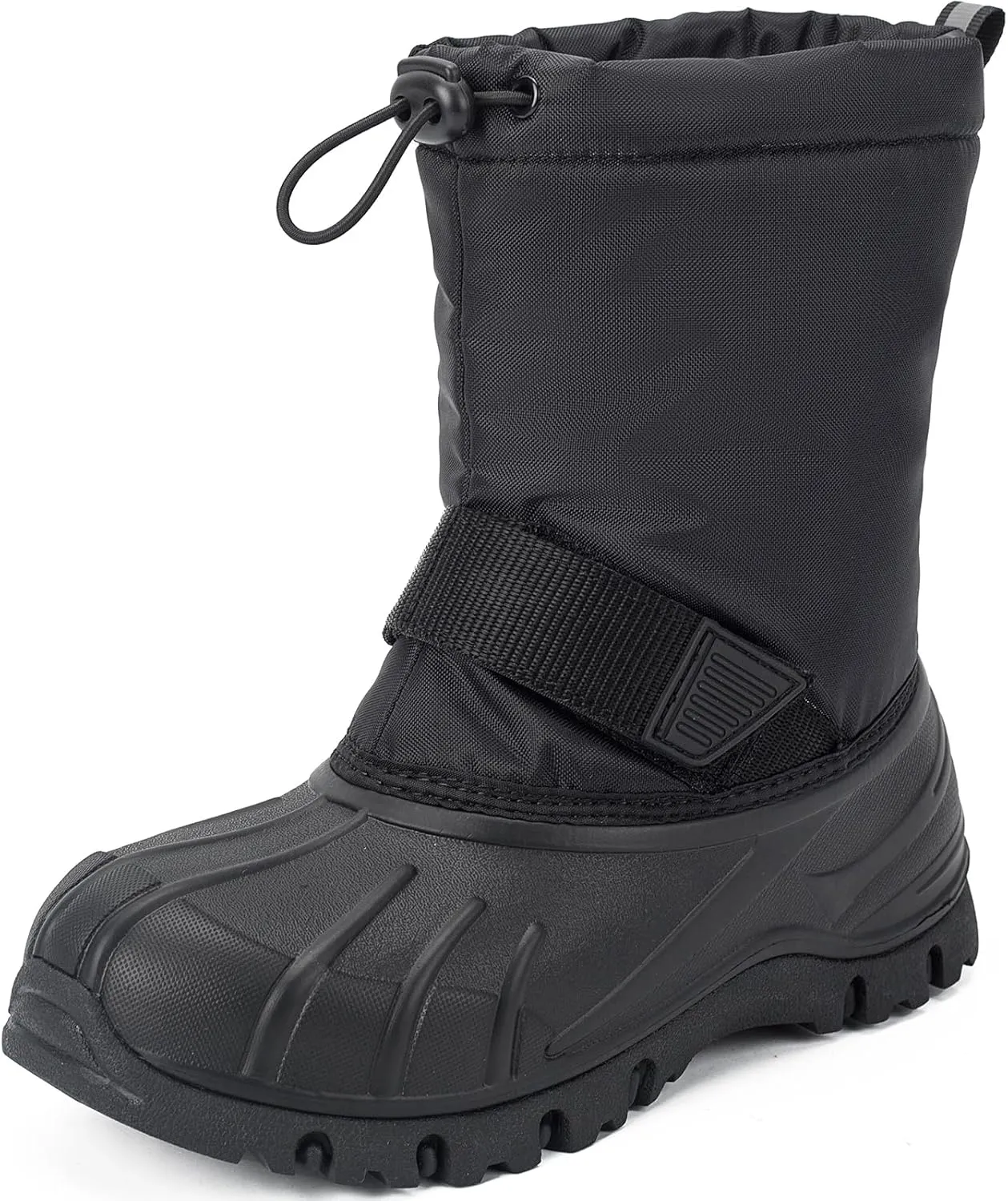 Boys Girls Snow Boots Winter Outdoor Waterproof Slip Resistant Cold Weather Shoes(Little Kid/Big Kid)
