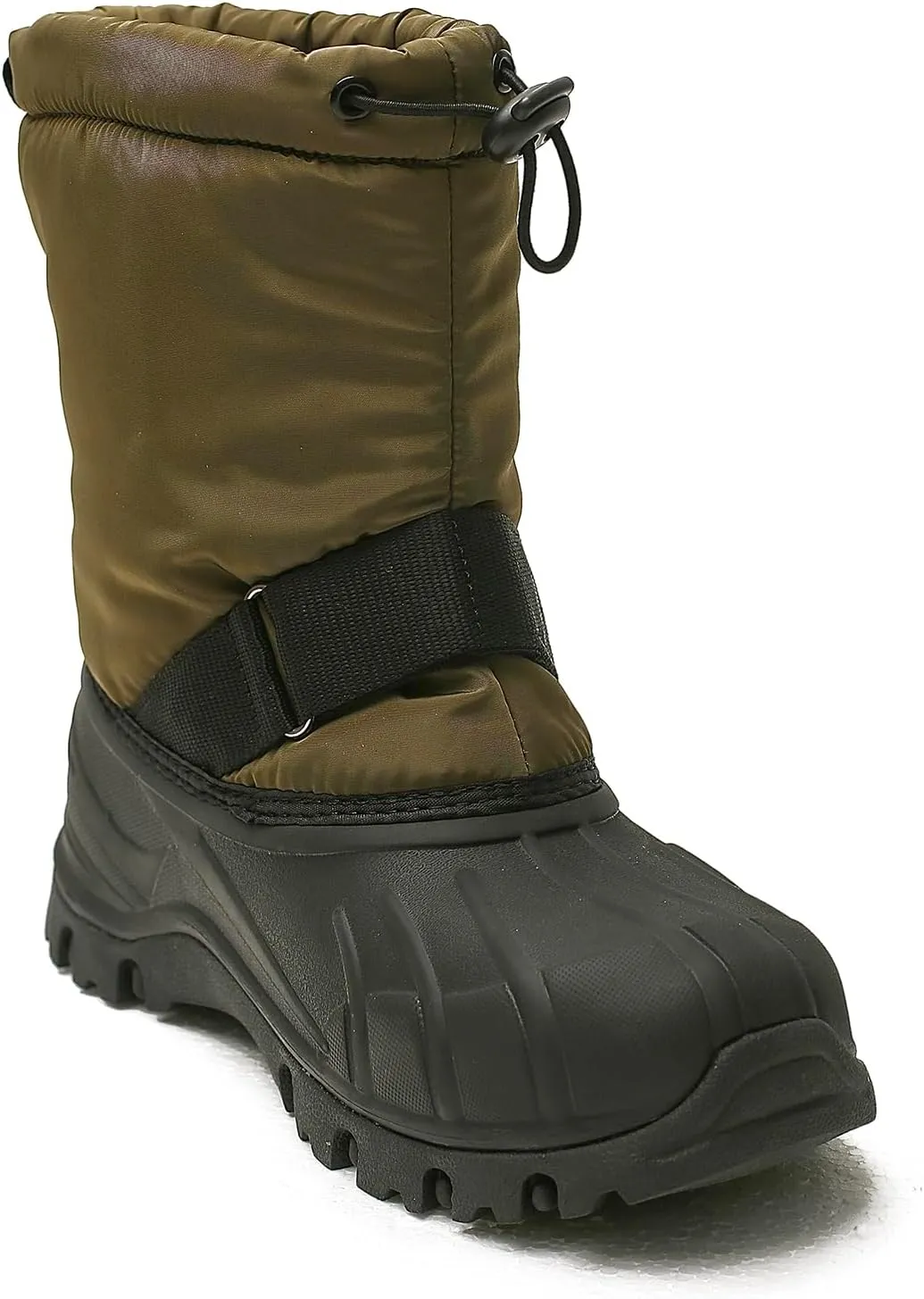 Boys Girls Snow Boots Winter Outdoor Waterproof Slip Resistant Cold Weather Shoes(Little Kid/Big Kid)