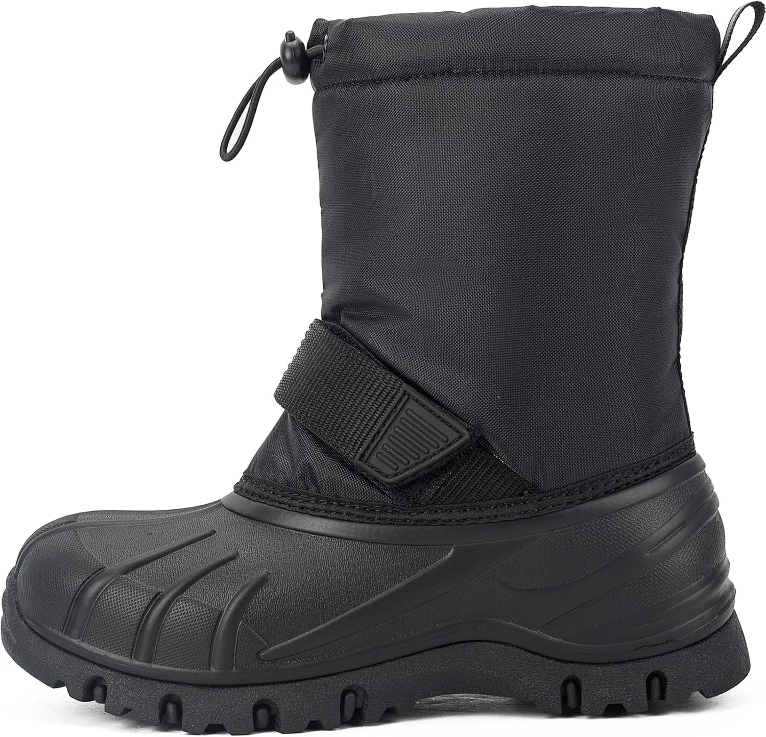 Boys Girls Snow Boots Winter Outdoor Waterproof Slip Resistant Cold Weather Shoes(Little Kid/Big Kid)
