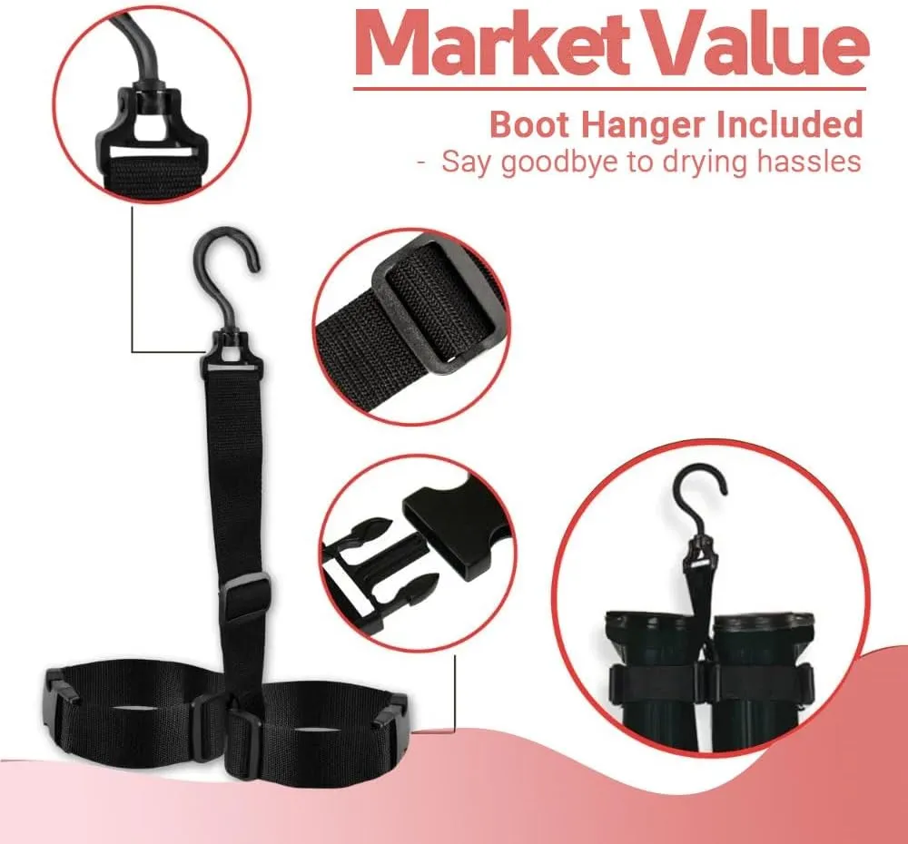 Chest Waders for Kids and Adults, Fishing and Hunting Waders with a Pocket and a Wader Hanger