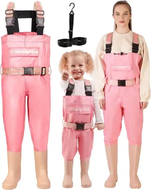 Chest Waders for Kids and Adults, Fishing and Hunting Waders with a Pocket and a Wader Hanger