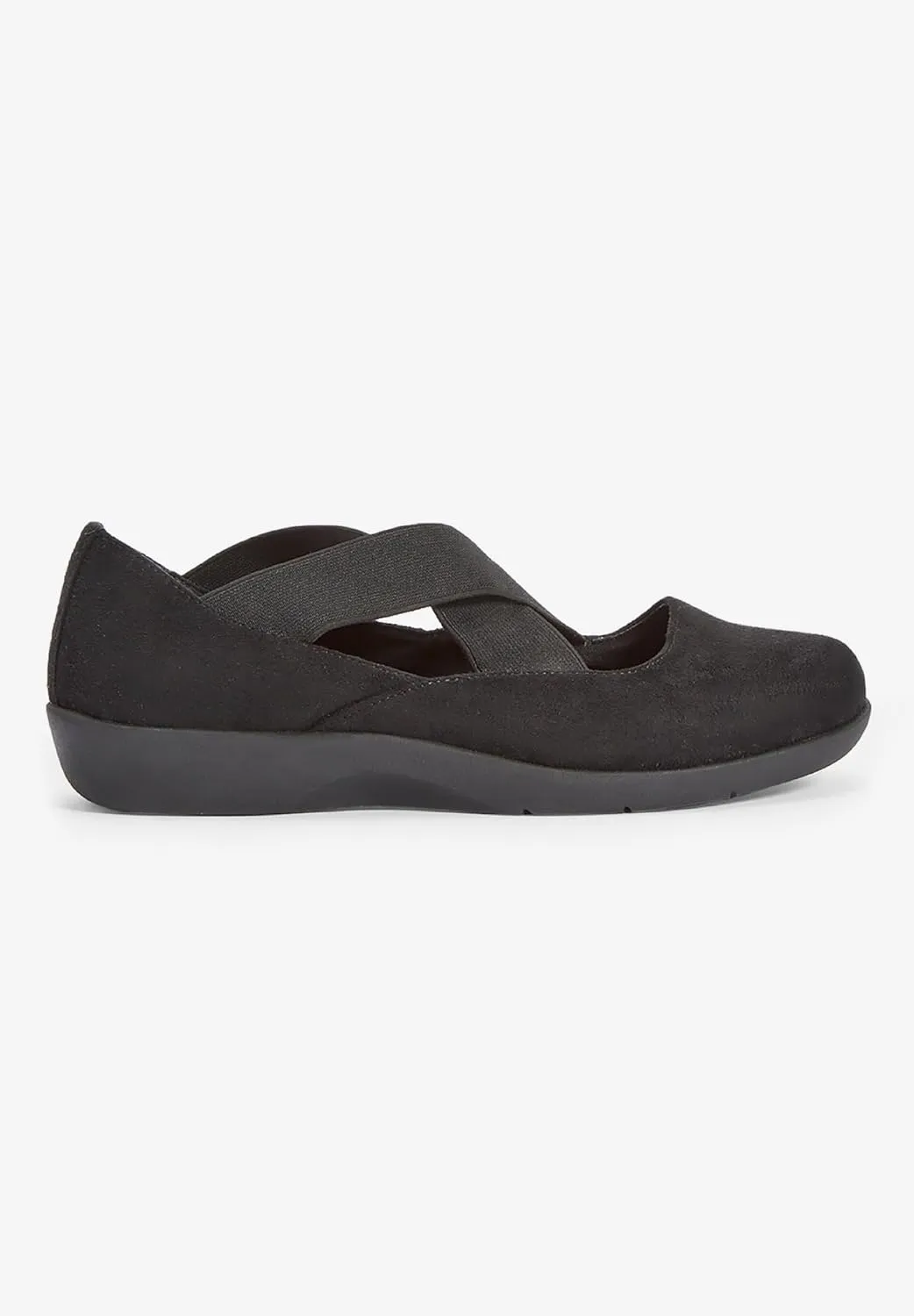Comfortview Women's The Stacia Mary Jane Flat (Wide Widths Available)