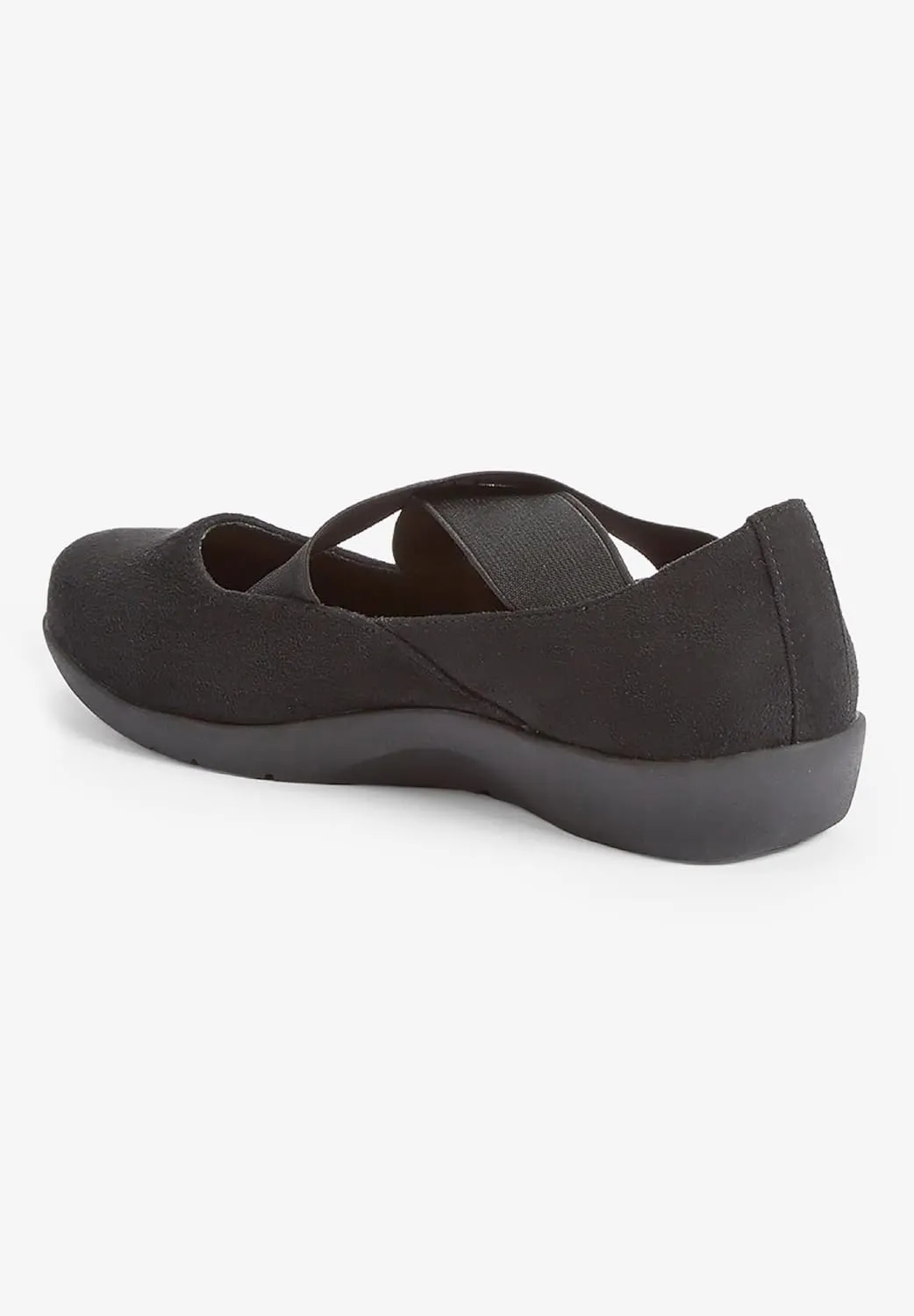 Comfortview Women's The Stacia Mary Jane Flat (Wide Widths Available)