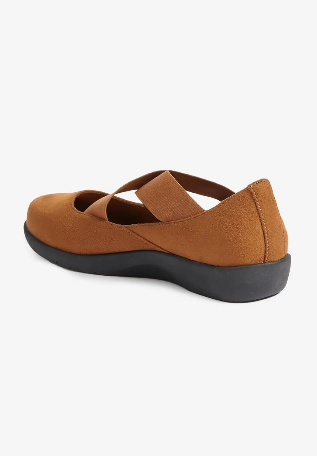 Comfortview Women's The Stacia Mary Jane Flat (Wide Widths Available)