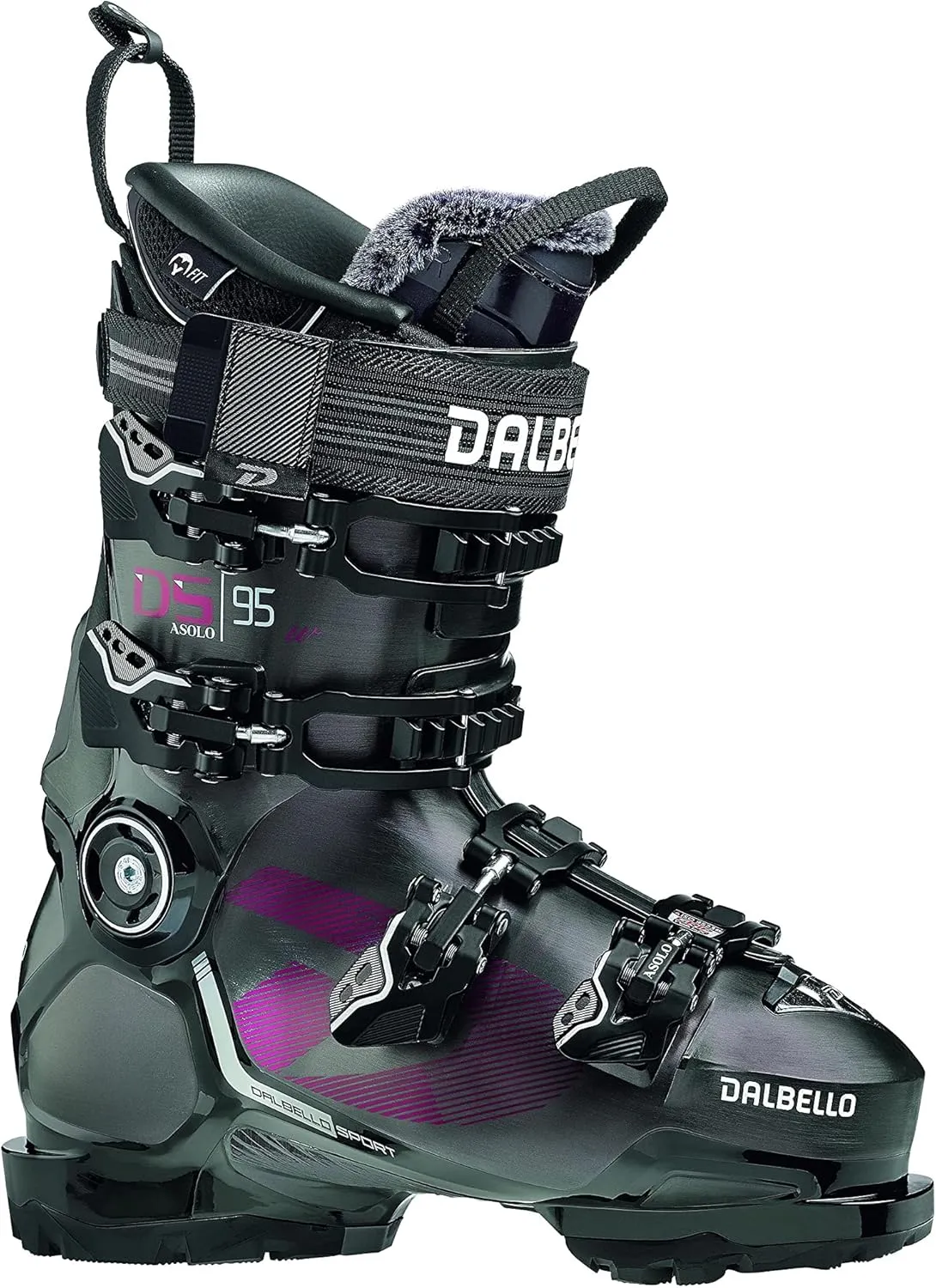 Dalbello - DS Asolo 95 W Gw Ls Opal Ruby Black Women's Ski Boots - Black - Women - Black