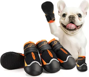 Dog Shoes for Large Dogs, Anti-Slip Dog Boots for Winter Snow, Hot Pavement, Dog Booties & Paw Protectors for Hardwood Floors Size 6