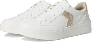 Dr. Scholl's Women's Madison Lace Lace-Up Sneaker, White Gold, 11