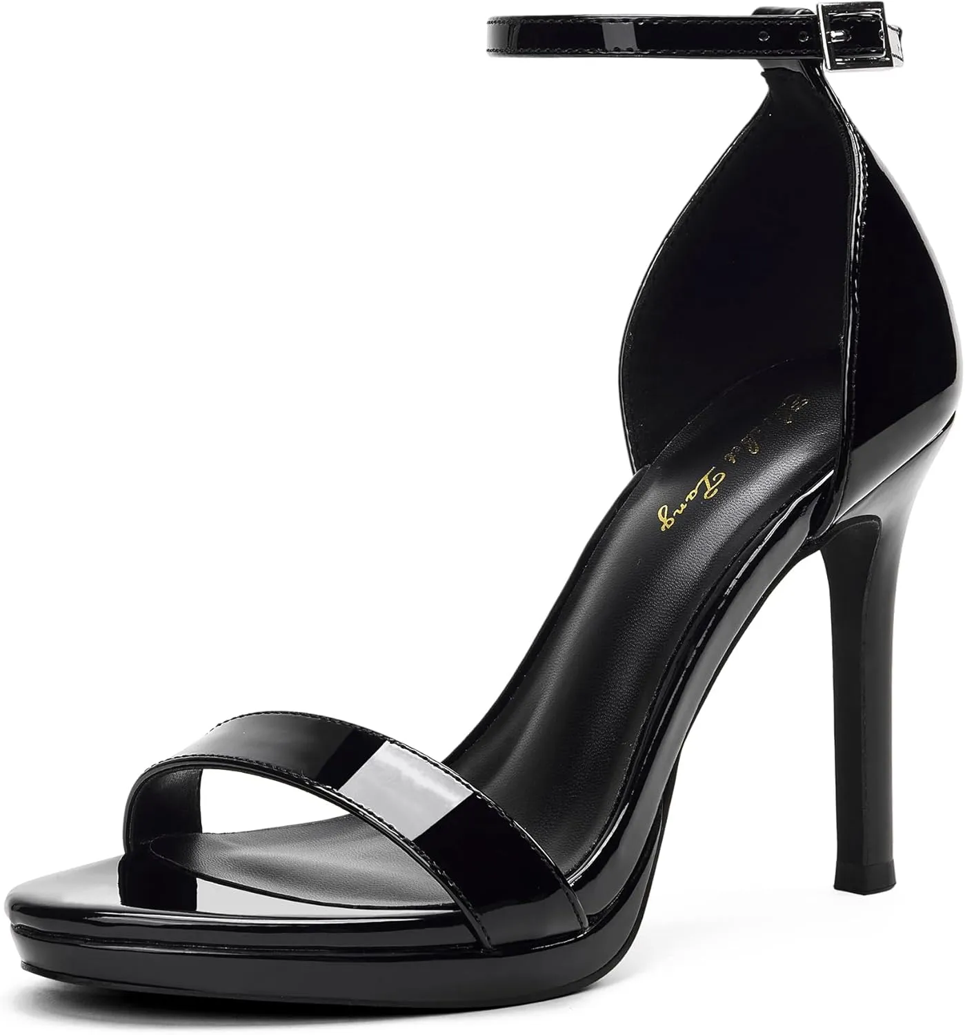 Elisabet Tang Women's Open Toe Stiletto Ankle Strap High-heeled sandals