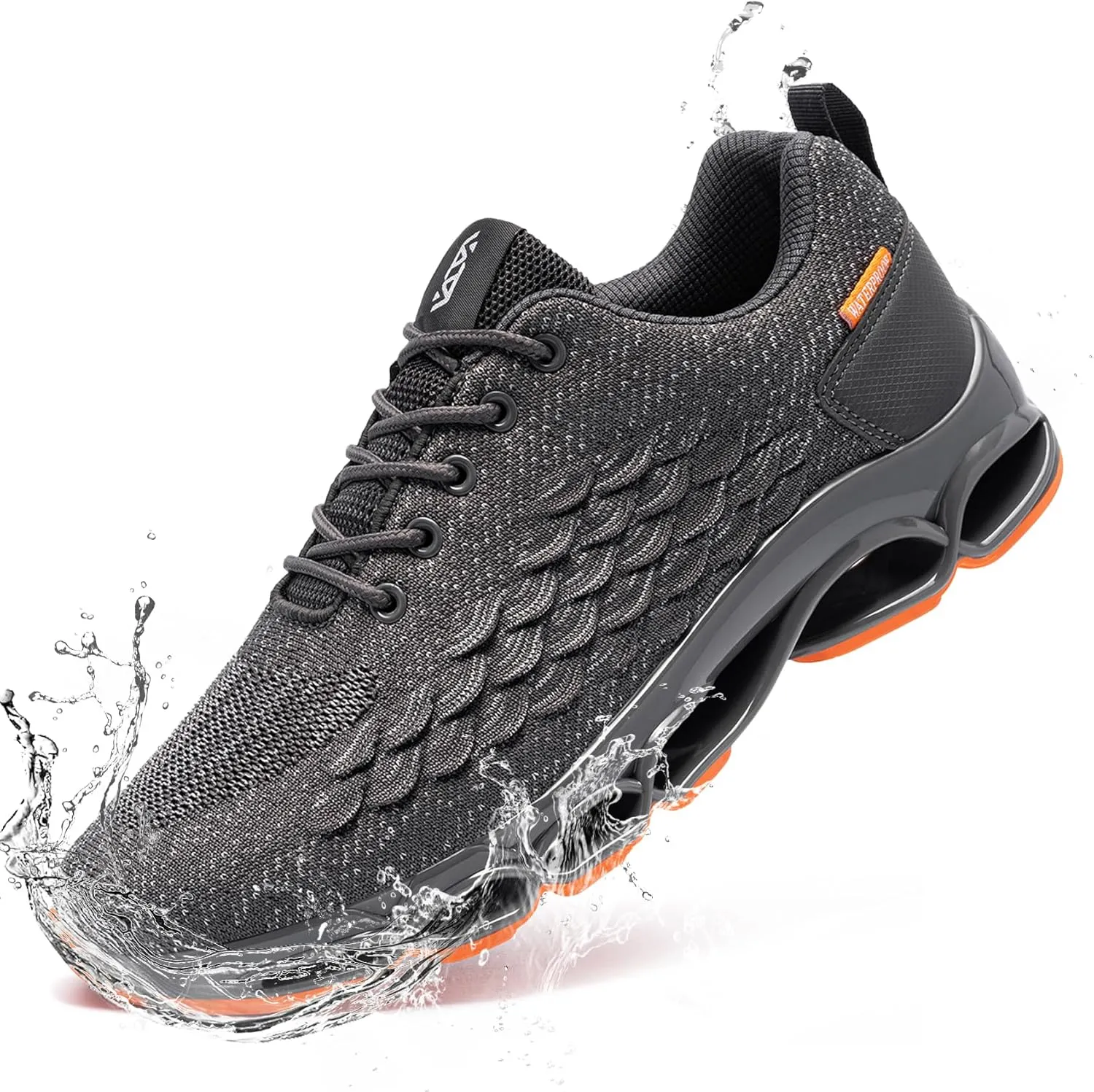 FATES TEX Wide Waterproof Shoes for Men and Women Tennis Sneakers Rain Water Resistant Comfortable Walking Running Casual Breathable Work Shoes