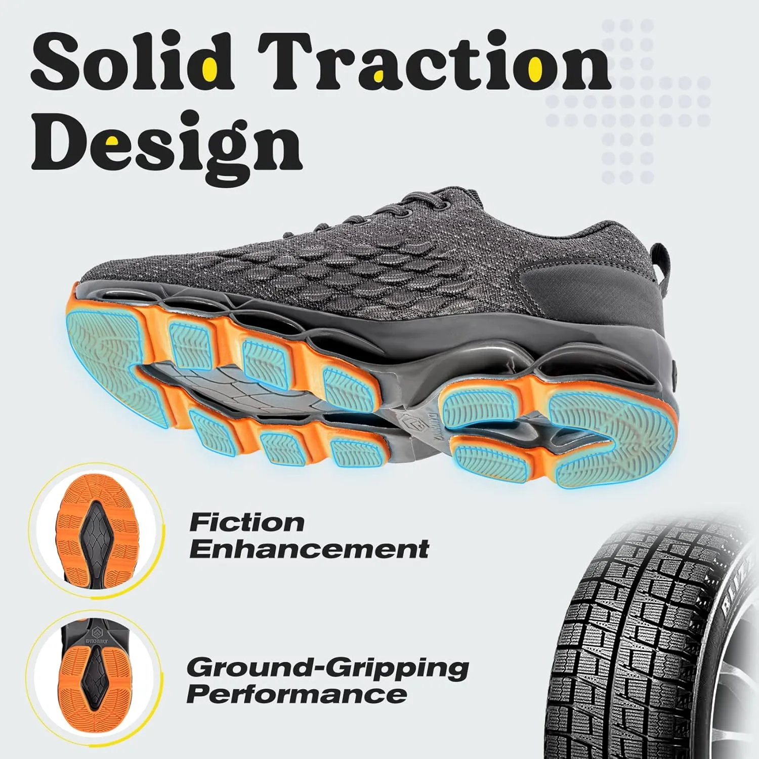 FATES TEX Wide Waterproof Shoes for Men and Women Tennis Sneakers Rain Water Resistant Comfortable Walking Running Casual Breathable Work Shoes