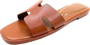 Flat Sandals for women.Womens Elegant Handmade PU Flat Sandals,A Unique Gift Idea forLadies, Great for Vacations, Lounging & Casual Wear
