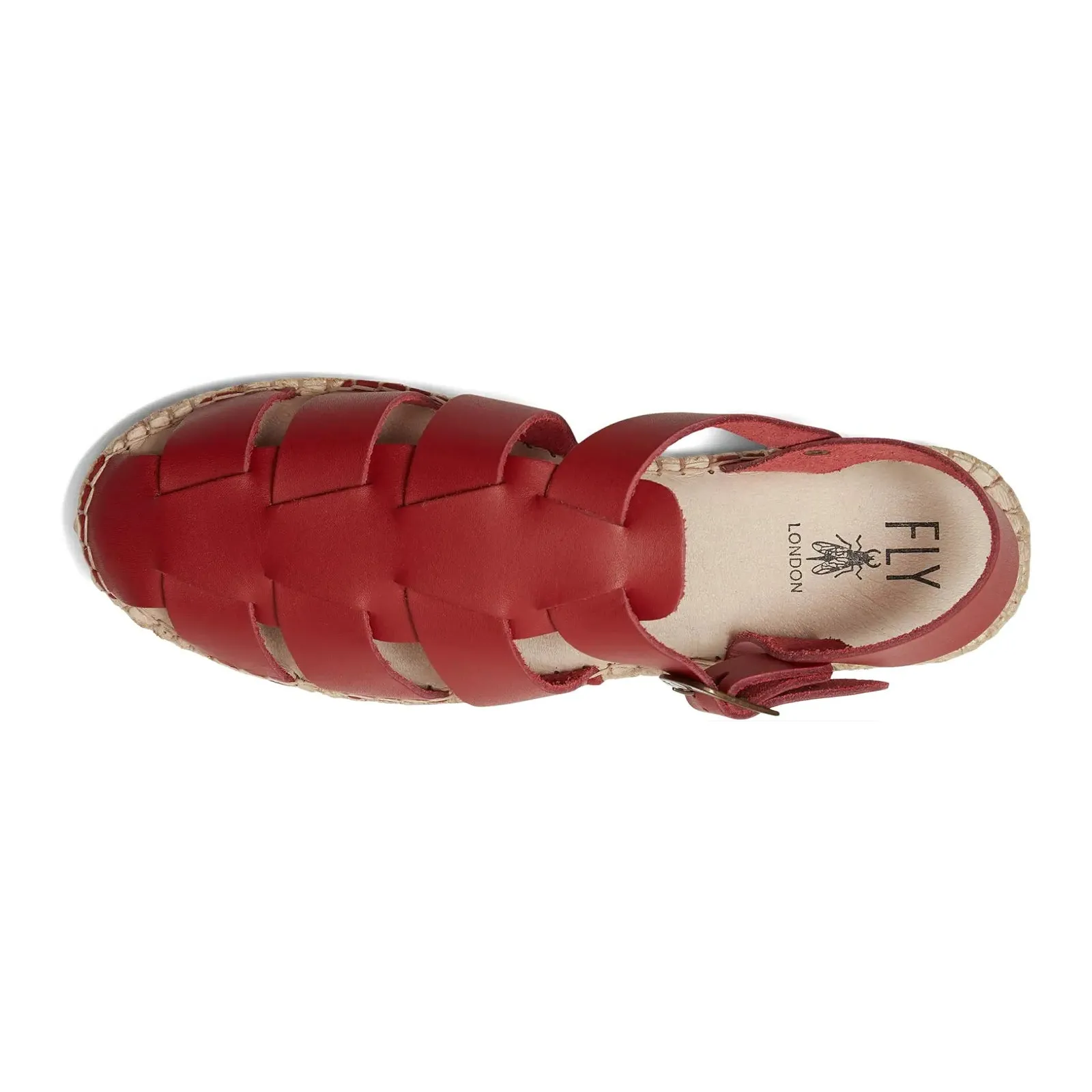 Fly London SOWA551FLY Brooklyn Leather Women's Espadrilles Sandals