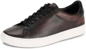 Frye Astor Low Lace Sneakers for Men Crafted from Leather with Artisanal Hand-Tacking Details, Cushioned Poron Footbeds, Padded Collar and Tongue, and Waxed Cotton Laces