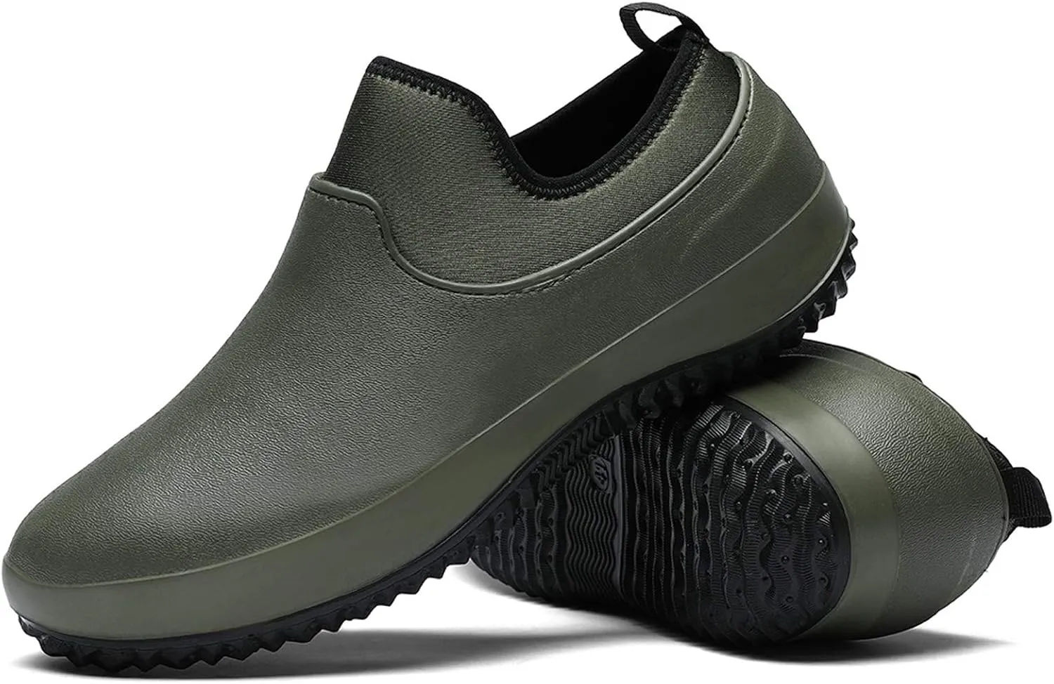 Garden Shoes Men's Waterproof Gardening Rain Boots Unisex Outdoor Footwear for Camping Lawn Care and Yard Work