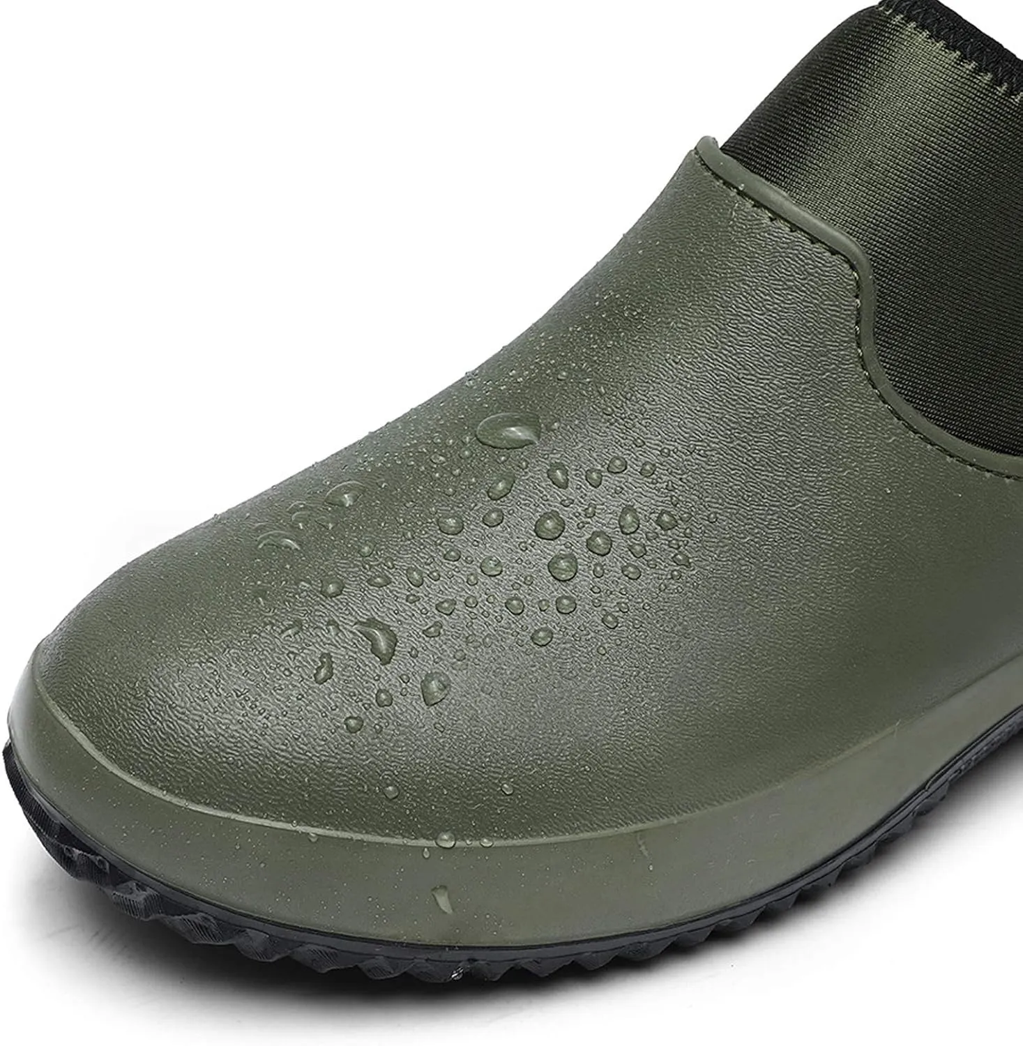 Garden Shoes Men's Waterproof Gardening Rain Boots Unisex Outdoor Footwear for Camping Lawn Care and Yard Work