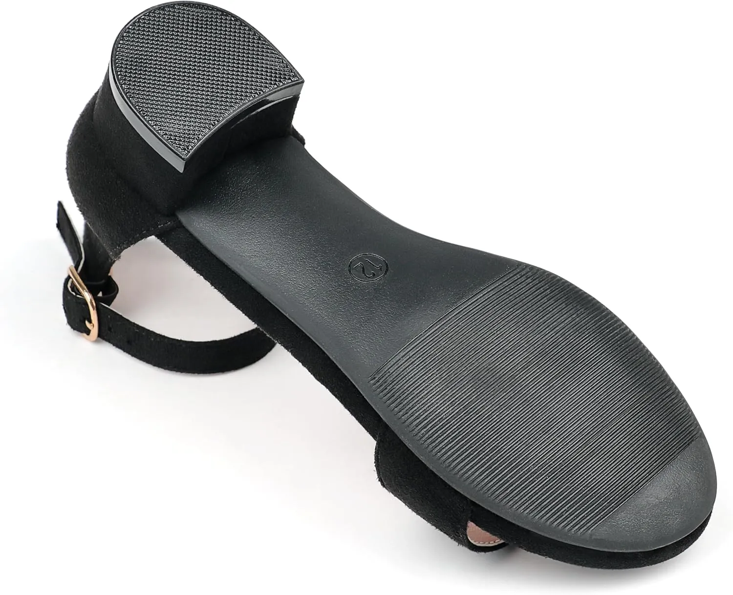 Girl's Low Heel Sandals Ankle Strap Dress Shoes Open Toes Summer Wear for Kids