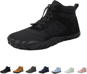 Glaci a Barefoot Shoes for Men Women Winter, Winter Boots Hiking Shoes, Wide Toe Warm Non-slip Waterproof