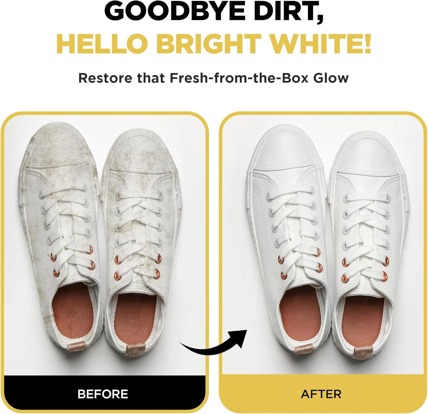 Gold Standard Premium Shoe Cleaning Kit - Sneaker Cleaning Kit for Tennis, Leather, Canvas White Shoe Cleaner Sneakers Kit