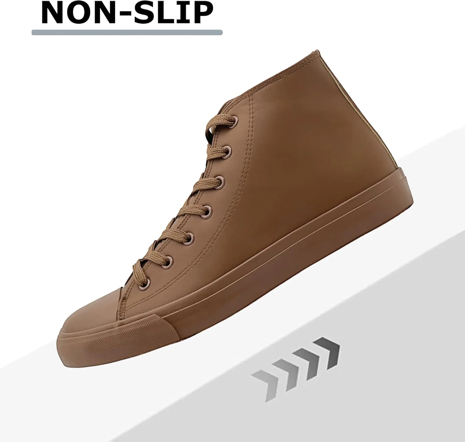 High Top Sneakers for Women Men Classic PU Leather Tennis Shoes Lace Up Fashion Breathable Walking Shoes High Tops