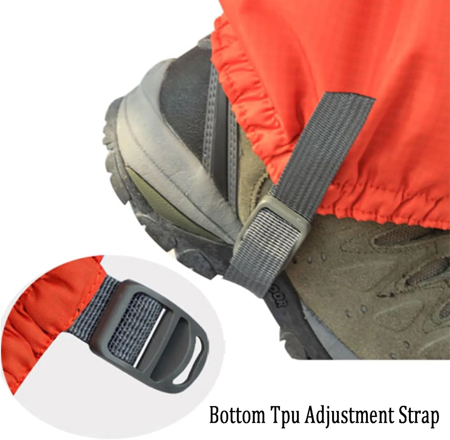 Hiking Leg Gaiters,Gaiters for Men Women,Outdoor Warm Snow Cover,Suitable for Mountain Snow Skiing,Rock Climbing,Hunting
