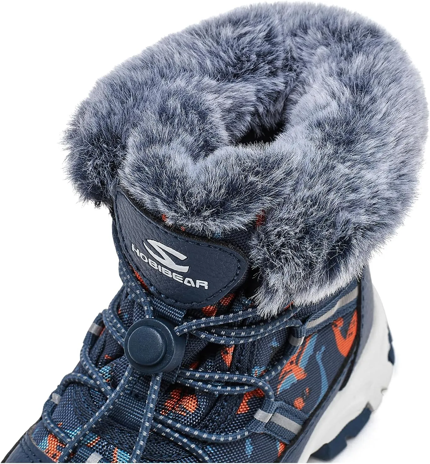 HOBIBEAR Boys Girls Toddler Snow Boots Waterproof Slip Resistant Outdoor Winter Boot Shoes(Toddler/Little Kids/Big Kids)