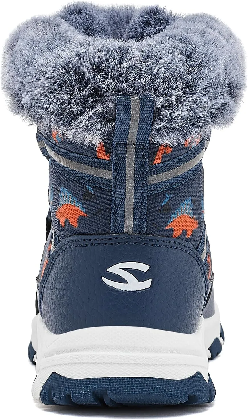 HOBIBEAR Boys Girls Toddler Snow Boots Waterproof Slip Resistant Outdoor Winter Boot Shoes(Toddler/Little Kids/Big Kids)