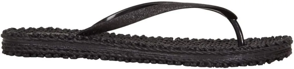Ilse Jacobsen HORNBÆK Women's Cheerful 01| Flip- Flop| Black| 40 EU/10 M US